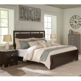 Ashley Furniture Covetown Dark Brown 2pc Bedroom Set With Cal King Panel Be...