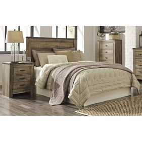 Ashley Furniture Trinell Brown 2pc Bedroom Set With Queen Headboard