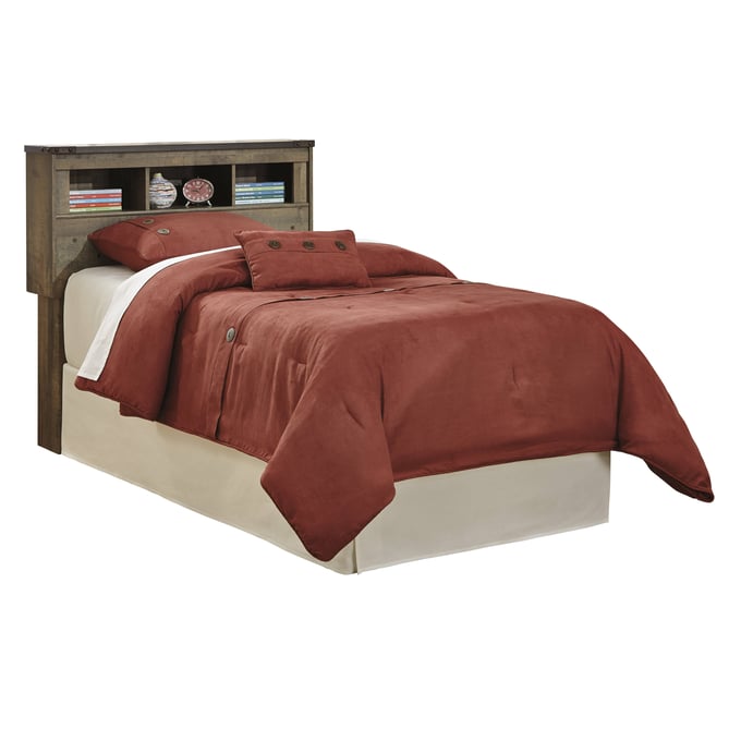 Ashley Furniture Trinell Brown Twin Bookcase Headboard B446-63