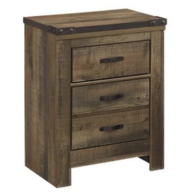 Ashley Furniture Trinell Brown Two Drawer Night Stand