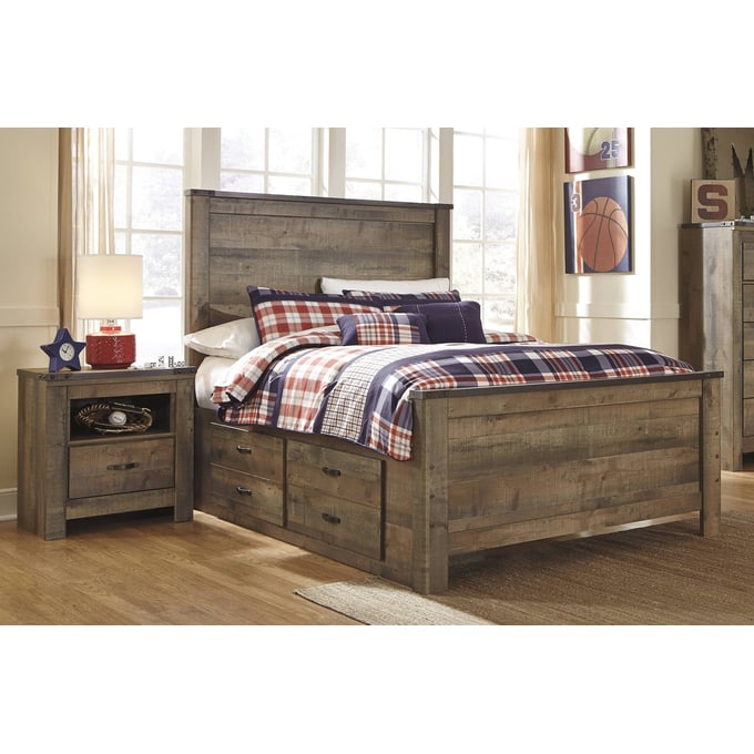 Ashley furniture trinell on sale bedroom set