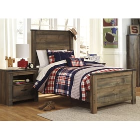 Ashley Furniture Trinell Brown 2pc Bedroom Set with Twin Bed