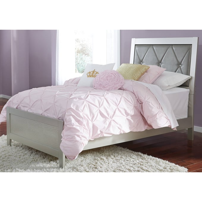 Ashley Furniture Olivet Twin Panel Upholstered Bed B560-TPUBED