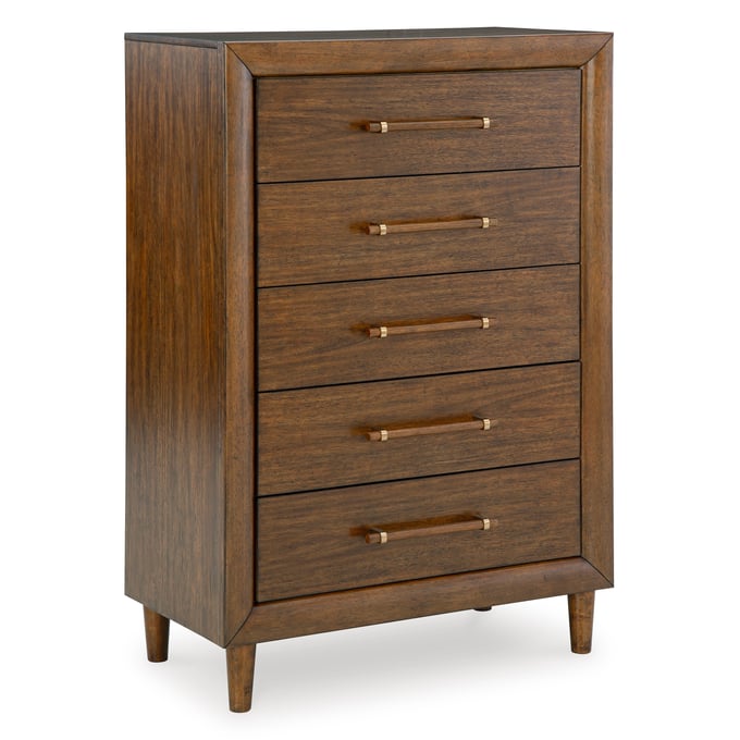 Ashley Furniture Lyncott Brown Five Drawer Chest B615-46