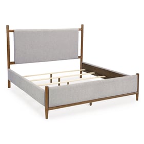 Ashley Furniture Lyncott Gray King Upholstered Bed