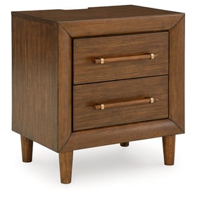 Ashley Furniture Lyncott Brown Two Drawer Night Stand