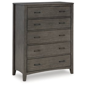 Ashley Furniture Montillan Grayish Brown Five Drawer Chest