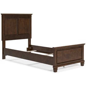 Ashley Danabrin Brown Twin Panel Bed