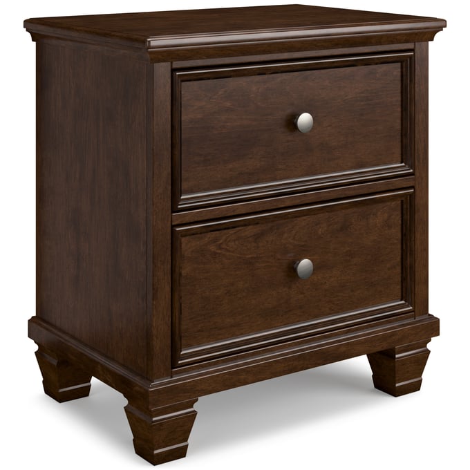 Ashley Danabrin Brown Two Drawer Night Stand B685-92