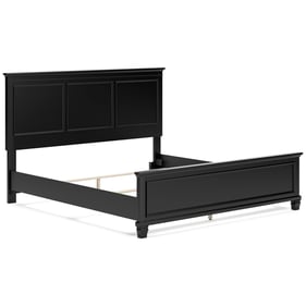 Ashley Lanolee Black King Panel Bed