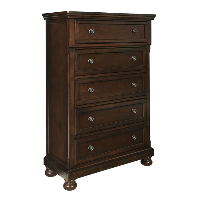 Ashley Furniture Porter Rustic Brown Chest B697-46