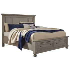 Ashley Furniture Lettner King Panel Storage Bed