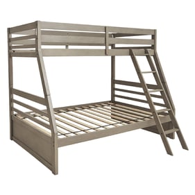 Ashley Furniture Lettner Light Gray Twin Over Full Bunk Bed