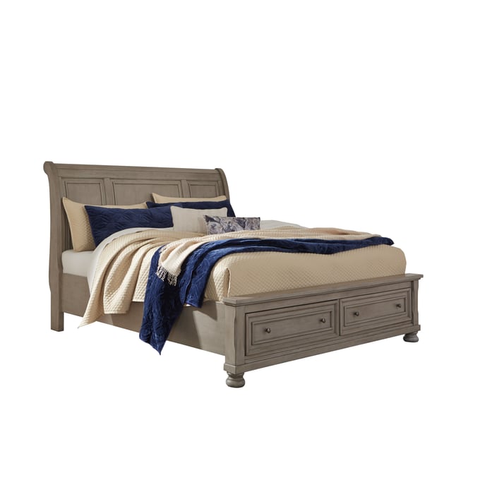 Ashley Furniture Lettner King Sleigh Storage Bed B733B8