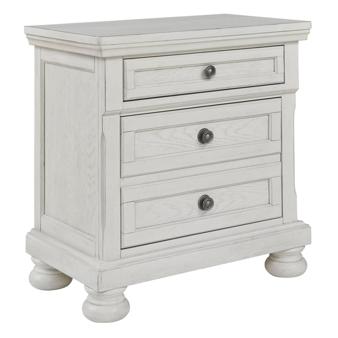 Ashley Furniture Robbinsdale Antique White Two Drawer Night Stand B742-92