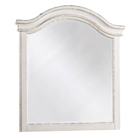 Ashley Furniture Realyn Casual Chipped White Hardwood Youth Mirror