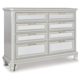 Ashley Furniture Lindenfield Silver Dresser