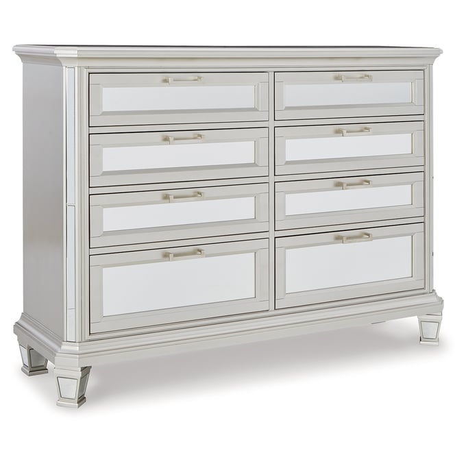 Ashley Furniture Lindenfield Silver Dresser B758-31