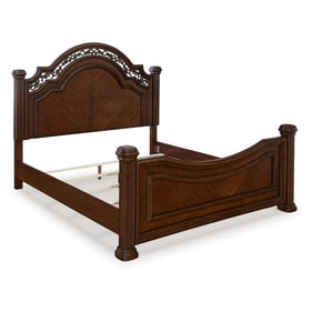 Ashley Furniture Lavinton Brown King Poster Bed