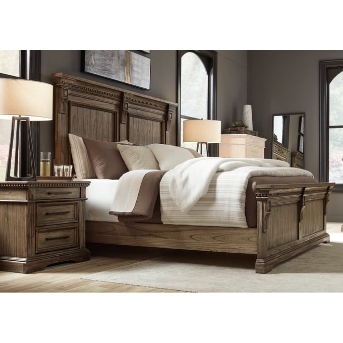 Ashley Furniture Markenburg Brown 2pc Bedroom Set With Queen Panel Bed B770-BR-S5