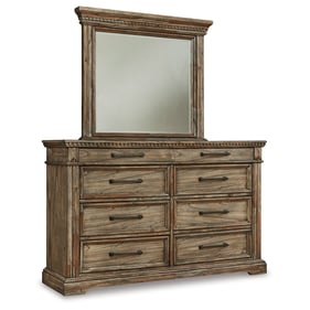 Ashley Furniture Markenburg Brown Dresser And Mirror