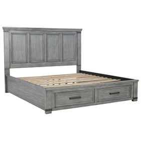 Ashley Furniture Russelyn Gray King Storage Bed