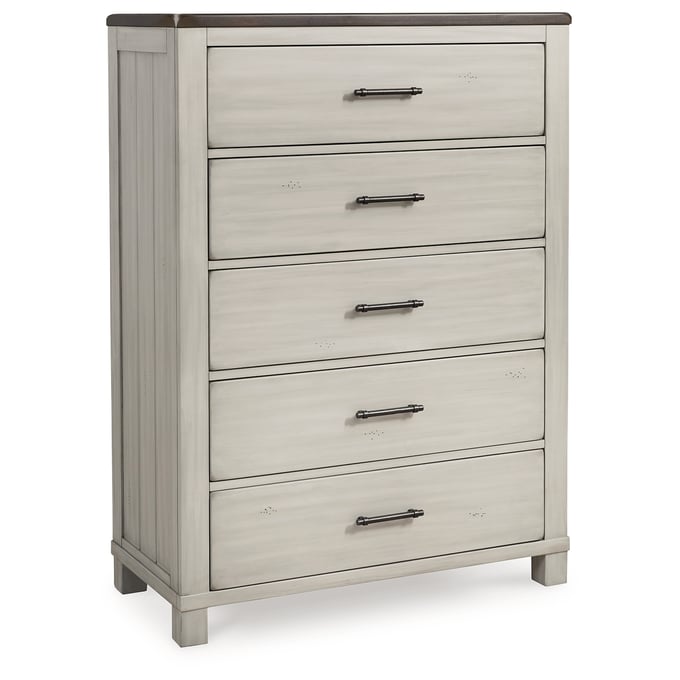 Ashley Furniture Darborn Gray Brown Five Drawer Chest B796-46