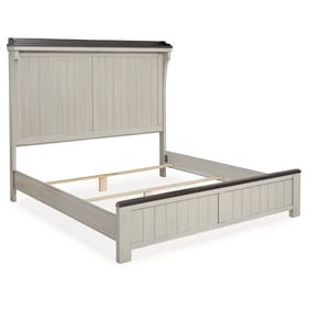 Ashley Furniture Darborn Casual Gray Brown King Panel Bed