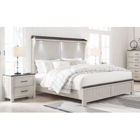 Ashley Furniture Darborn Gray Brown 2pc King Bedroom Set