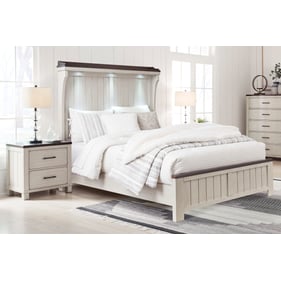 Ashley Furniture Darborn Gray Brown 4pc Queen Bedroom Set