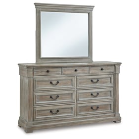 Ashley Furniture Moreshire Bisque Dresser And Mirror