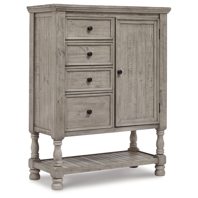 Ashley Furniture Harrastone Gray Door Chest B816-48