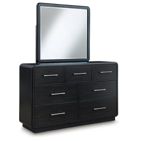 Ashley Furniture Rowanbeck Black Dresser And Mirror