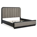 Queen Upholstered Panel Bed