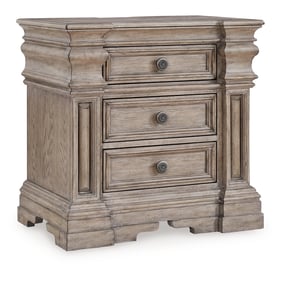 Ashley Furniture Blairhurst Light Grayish Brown Three Drawer Night Stand