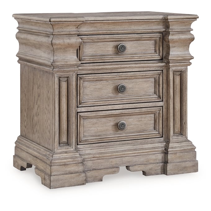 Ashley Furniture Blairhurst Light Grayish Brown Three Drawer Night Stand B916-93