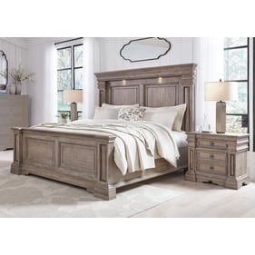 Ashley Furniture Blairhurst Light Grayish Brown 2pc Bedroom Set With Queen ...