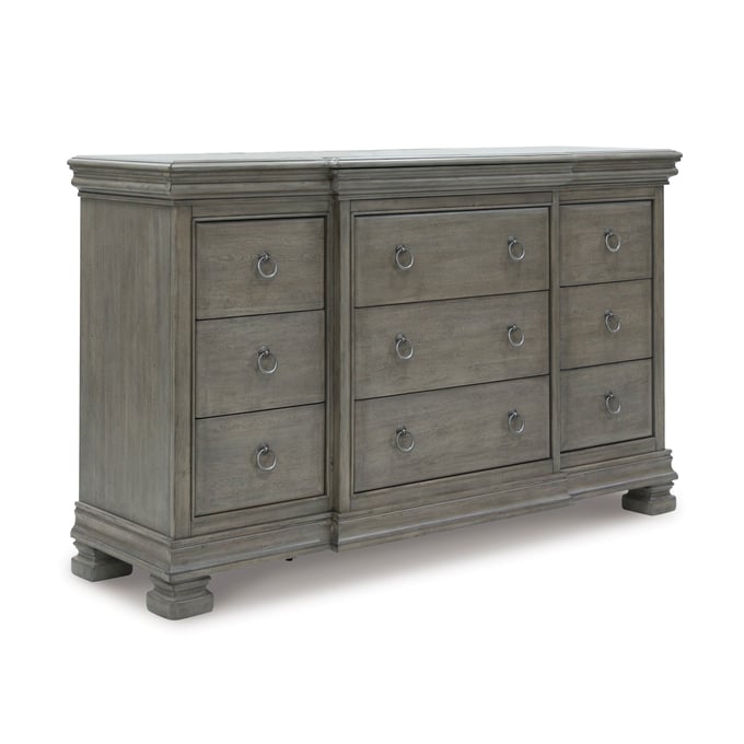 Ashley Lexorne Gray Dresser B924-31