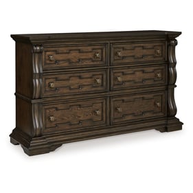 Ashley Furniture Maylee Dark Brown Dresser