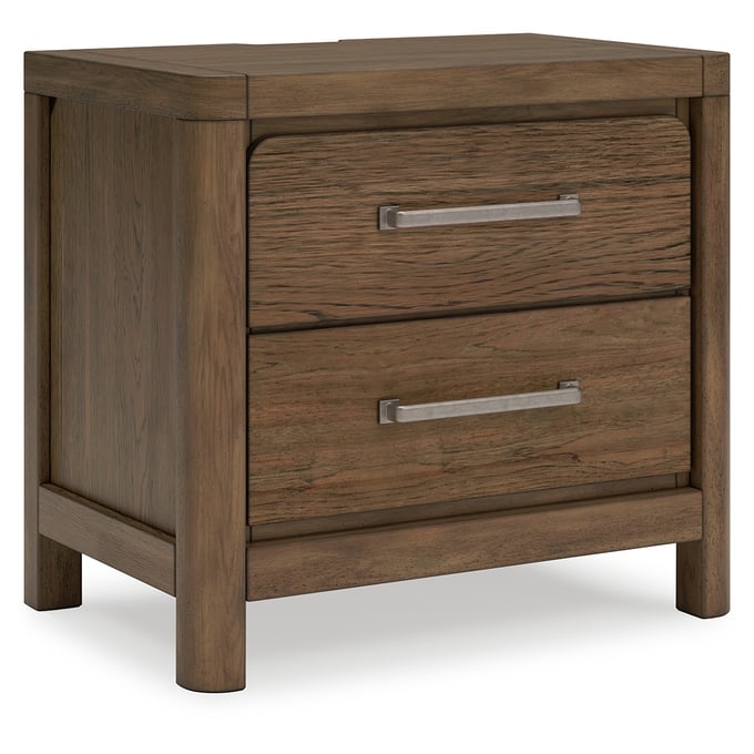 Ashley Furniture Cabalynn Light Brown Two Drawer Night Stand B974-92