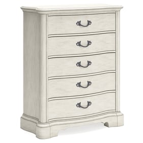 Ashley Furniture Arlendyne Antique White Five Drawer Chest