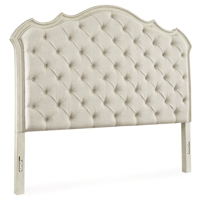 Ashley Furniture Arlendyne Antique White King Cal King Panel Headboard B980-58