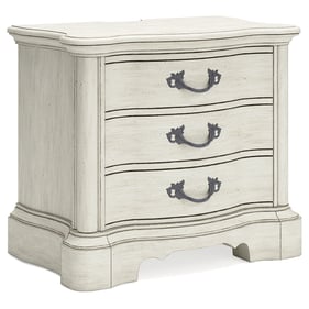 Ashley Furniture Arlendyne Antique White Three Drawer Night Stand