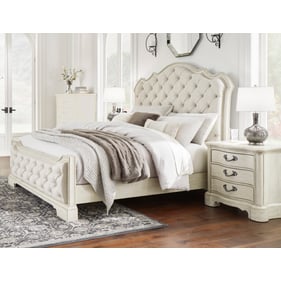 Ashley Furniture Arlendyne Antique White 2pc Bedroom Set With Cal King Bed