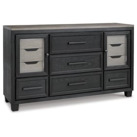 Ashley Furniture Foyland Black Brown Dresser