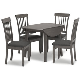 Ashley Furniture Shullden Gray 5pc Dining Room Set