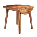 Round DRM Drop Leaf Table