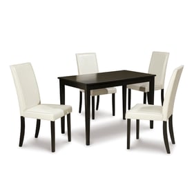 Ashley Furniture Kimonte Ivory 5pc Dining Room Complete Set