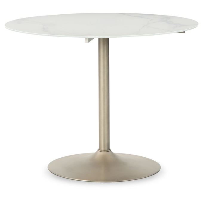 Ashley Furniture Barchoni White Round Dining Table D262-15