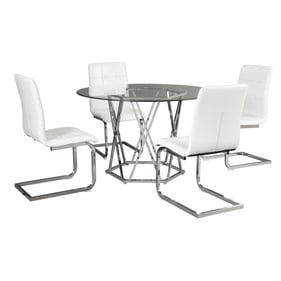 Ashley Furniture Madanere White 5pc Dining Room Set